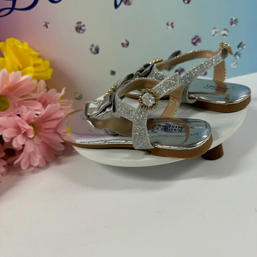 💎BM GIRLS GLITTER CRYSTAL SANDALS